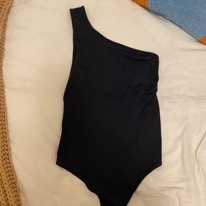 Abercrombie soft AF collection, asymmetric bodysuit